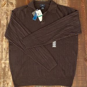 Dockers 3-Button Soft Sweater